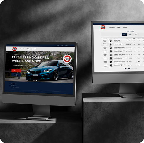 title slide with site on monitor